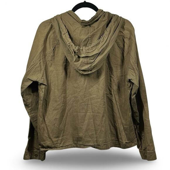 Volcom True To This Cropped Jacket Women’s Size XL Casual Neutral Street Skater - Picture 2 of 7